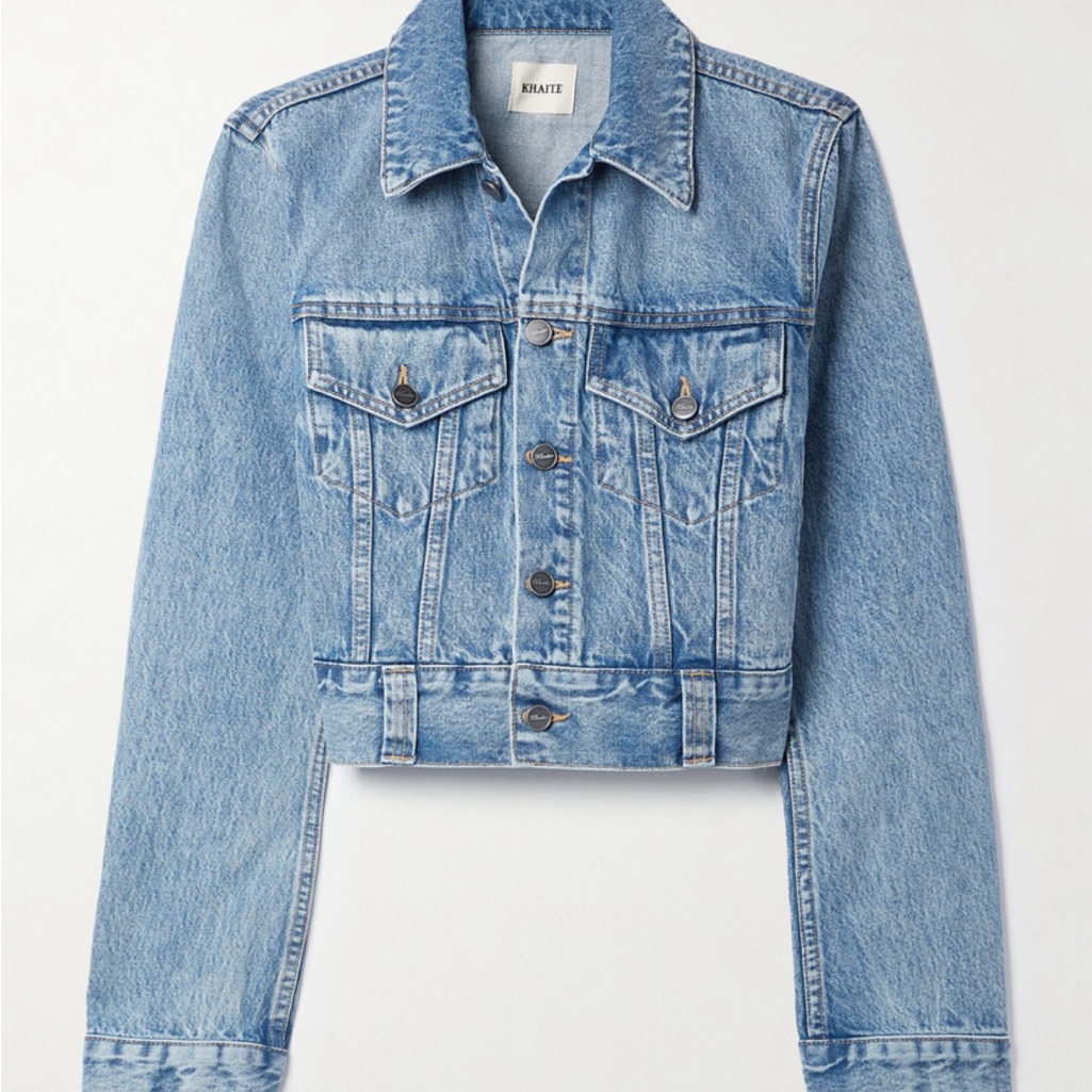 Khaite Rizzo Denim Jacket - Size Xs - Worn Once!